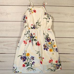 Floral Summer Dress, Girls size 10-12